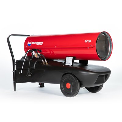 240v 49kW Direct Fired Diesel Heater Hire